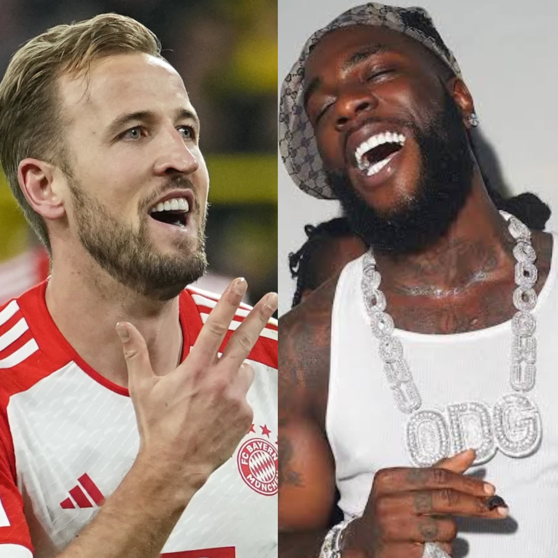 Bayern Munich Player, Harry Kane, Expresses Love For Burna Boy’s Craft, Yours Truly, News, April 28, 2024
