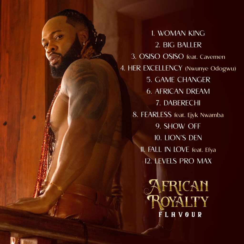 Flavour Drops Tracklist For Anticipated 'African Royalty' Album, Yours Truly, News, April 28, 2024