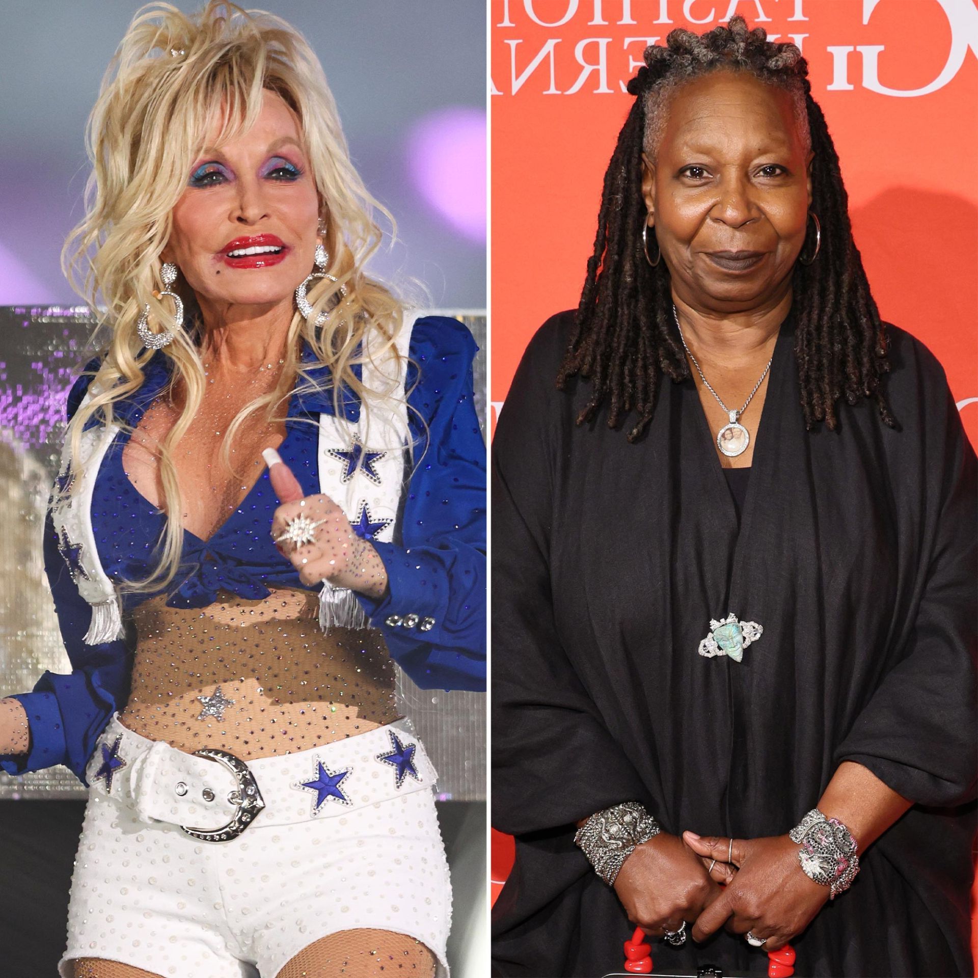 Whoopi Goldberg, Others Defends Dolly Parton'S Cheerleader Costume Amidst Backlash, Yours Truly, News, November 30, 2023