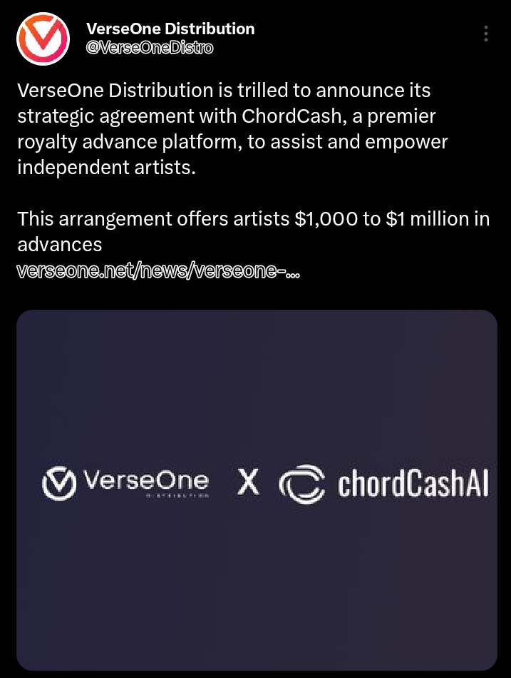 Verseone Distribution Collaborates To Adopt Ai-Driven Tech For Artist'S Royalties, Yours Truly, News, March 2, 2024