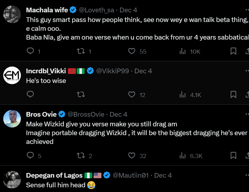Portable Asks Wizkid And Davido To Show Love To &Quot;The Trenches&Quot; As He Pleads For A Verse, Yours Truly, News, May 9, 2024