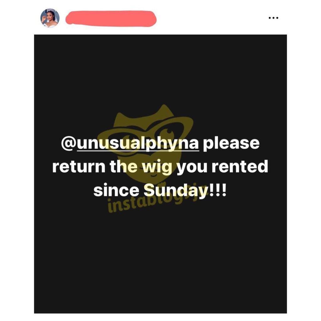 Netizens React As Hair Vendor Calls Out Phyna For Allegedly Refusing To Return ‘Rented’ Wig, Yours Truly, News, May 3, 2024