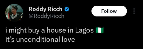 Roddy Ricch Reveals His Plans To Purchase A Mansion In Lagos After His First Visit To Nigeria, Yours Truly, News, April 27, 2024