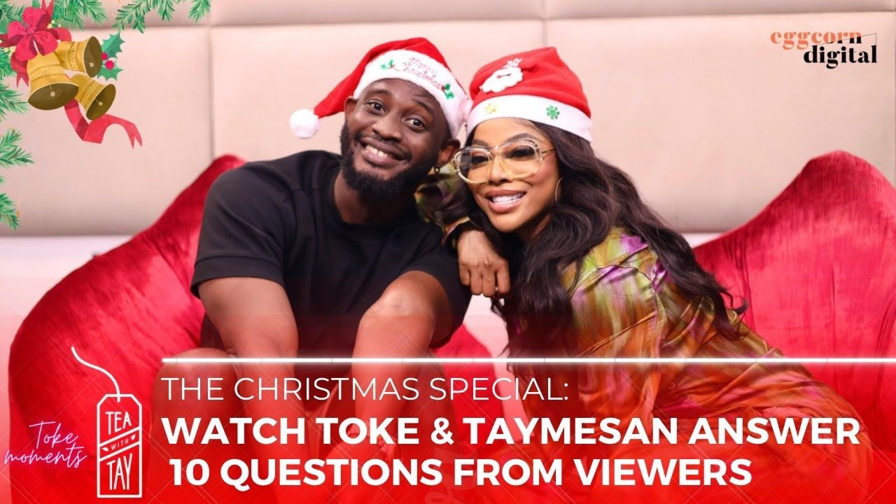 Toke Makinwa Is Guest On Christmas Edition Of &Quot;Tea With Tay&Quot;, Yours Truly, News, May 3, 2024