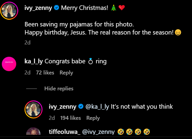 Ivy Ifeoma Reacts To Rumours Of Engagement To Paul Okoye, Yours Truly, News, May 16, 2024