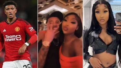 Mayorkun’s Ex Cocainaa Spotted With Manchester United’s Jadon Sancho As Speculations Fly, Yours Truly, Jadon Sancho, May 14, 2024