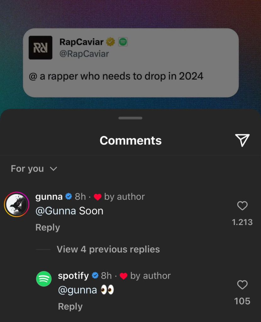 Gunna Is Ready For 2024; Says New Music &Quot;Soon&Quot; After 2023 Comeback, Yours Truly, News, May 18, 2024