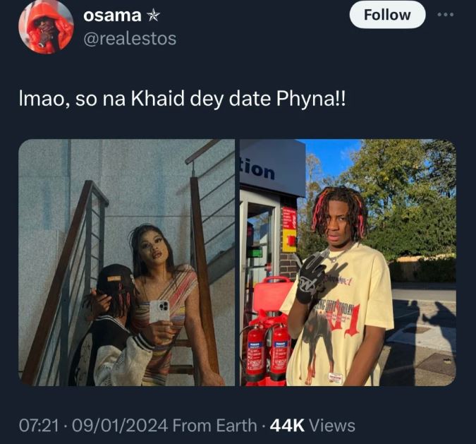 Khaid And Reality Tv Star, Phyna, Spark Relationship Rumors, Yours Truly, News, May 13, 2024