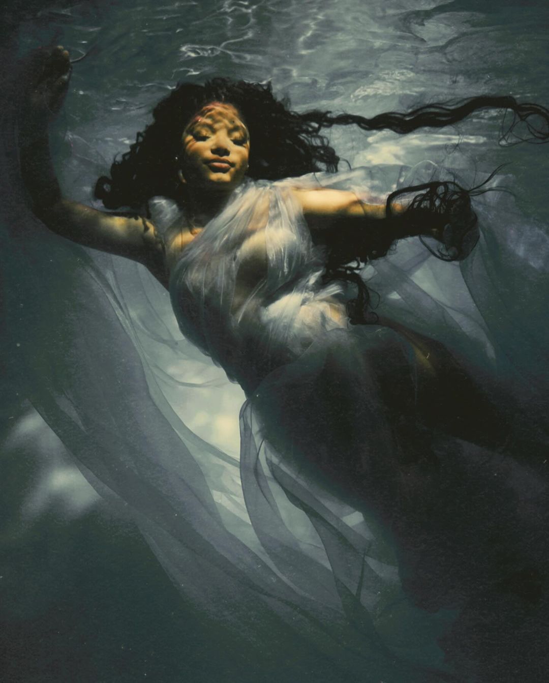 Halle Bailey Channels Her Inner &Quot;Little Mermaid&Quot; For Her New Underwater Maternity Photoshoot, Yours Truly, News, April 28, 2024