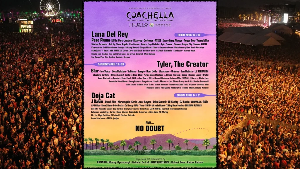 Coachella 2024 Lineup Announced, Yours Truly, News, April 27, 2024