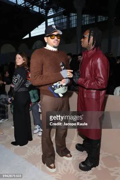 Gunna And Chris Brown Seen Together At The Amiri Fashion Show, Yours Truly, News, May 10, 2024