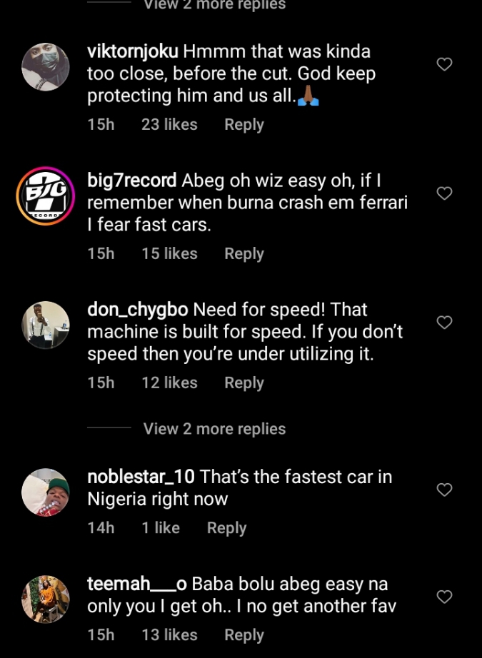A Video Of Wizkid On Top Speed In His New Ferrari Raises Worry Among Fans, Yours Truly, News, May 17, 2024