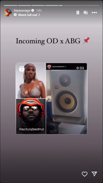 Odumodublvck Offers A Snippet Of His Upcoming Joint Single With Tiwa Savage, Yours Truly, News, May 17, 2024