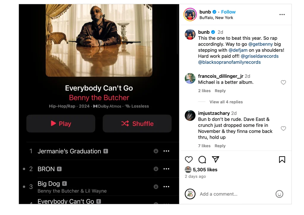 Bun B Lavishes Praise For Benny The Butcher'S New Album &Quot;Everybody Can'T Go&Quot;, Yours Truly, News, May 4, 2024
