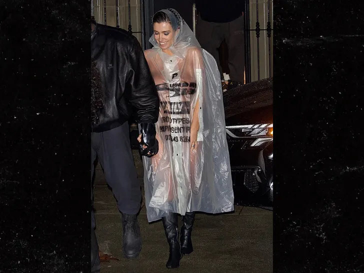 Bianca Censori Breaks The Internet Again; Goes Naked Under Sheer Raincoat During Outing With Kanye West, Yours Truly, News, April 28, 2024