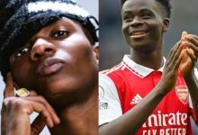 Wizkid Receives A Signed, Customized Jersey From Bukayo Saka, Yours Truly, News, May 17, 2024
