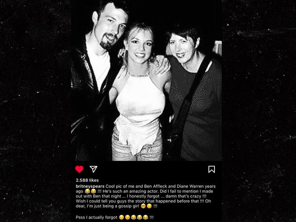 Britney Spears Makes Stirring Ben Affleck-Claims In Now-Deleted Throwback Pic Post, Yours Truly, News, April 29, 2024