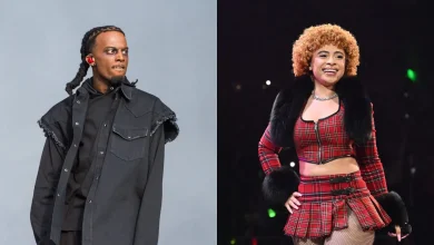 Ice Spice Causes Stir In Super Bowl Appearance As She Rocks Playboi Carti Gifts, An Upside-Down Pendant Fans Call &Quot;Demonic&Quot;, Yours Truly, Ice Spice, March 2, 2024