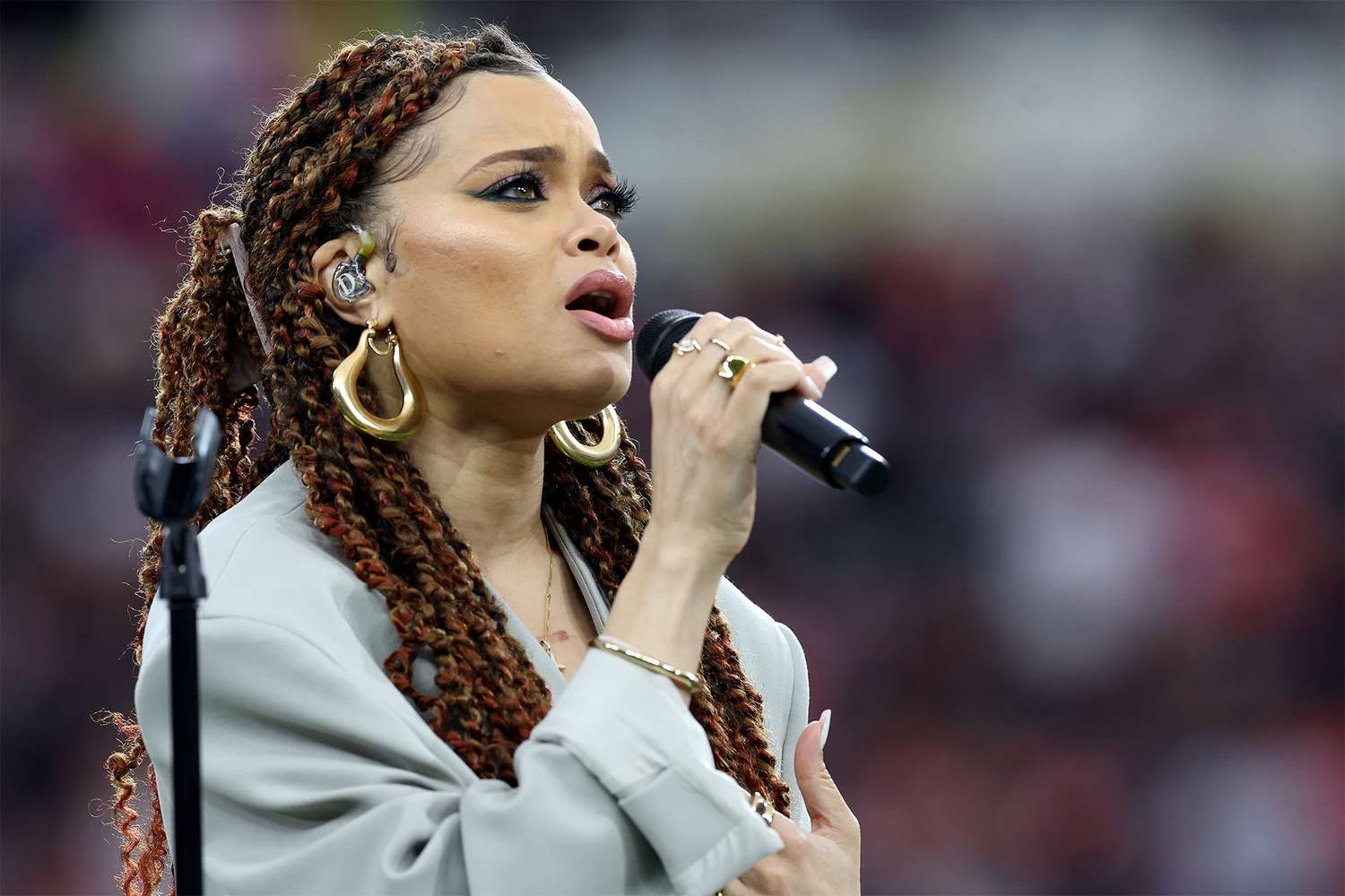 Andra Day'S Super Bowl Lviii 'Black National Anthem' Performance Gets Social Media Backlash, Yours Truly, News, May 17, 2024