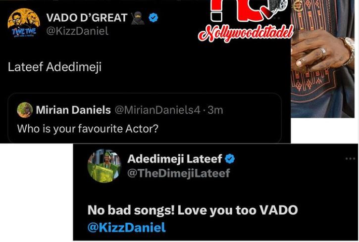 Kizz Daniel Names Adedimeji Lateef His Favorite Actor, Yours Truly, News, April 28, 2024