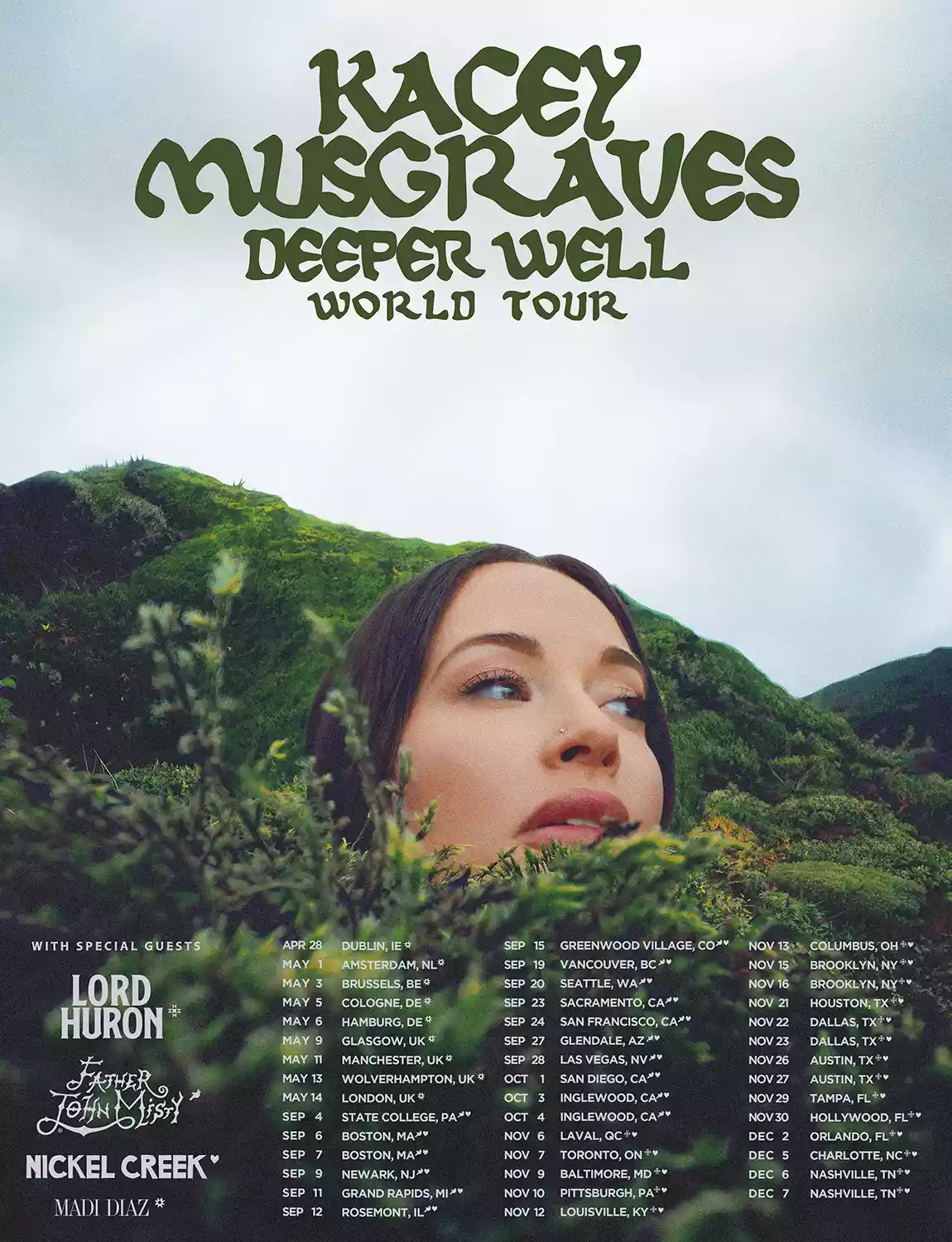 Kacey Musgraves Reveals Dates For Her 2024 World Tour, Yours Truly, News, May 3, 2024