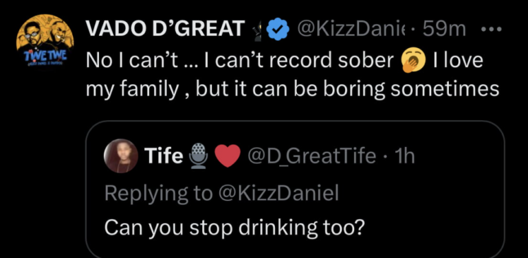 Kizz Daniel Discloses Why He Cannot Give Up Alcohol, Yours Truly, News, May 16, 2024