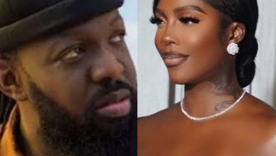 Timaya Compliments Tiwa Savage'S Dazing Appearance On The Set Of A New Video Shoot, Yours Truly, Tiwa Savage, April 28, 2024