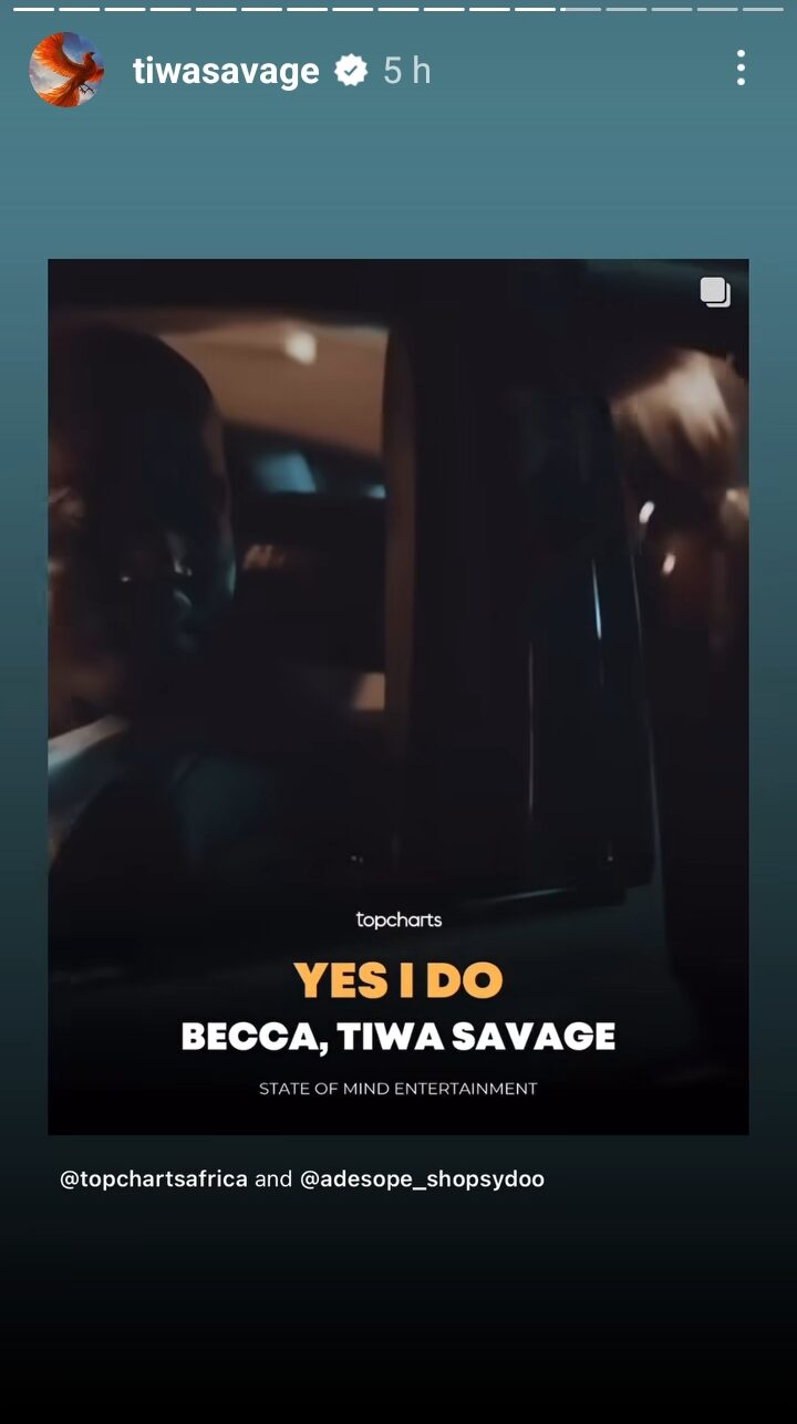 Tiwa Savage Reacts To Accusations That She Doesn'T Support Female Artists, Yours Truly, News, May 4, 2024