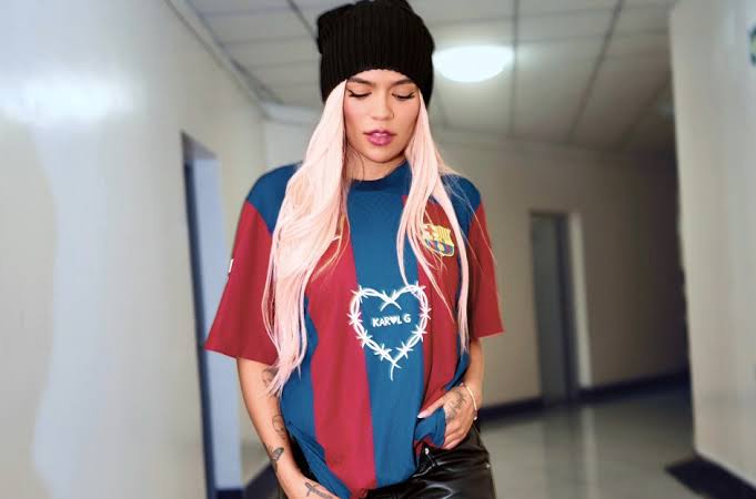 Karol G Partners With Fc Barcelona To Launch New Kit, Yours Truly, Articles, April 15, 2024
